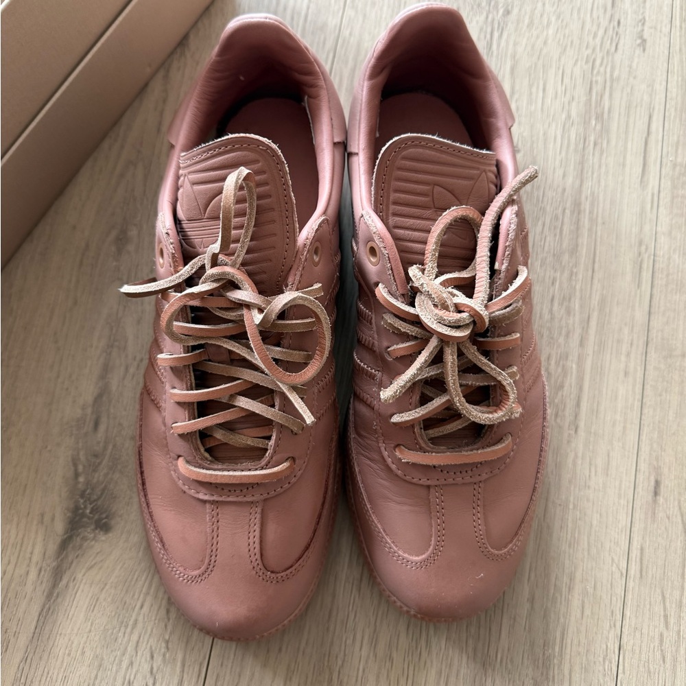 Unisex adidas Humanrace Pink Sambas